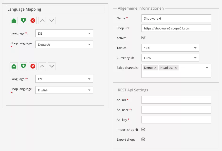 Pimcore PIM für Shopware 6